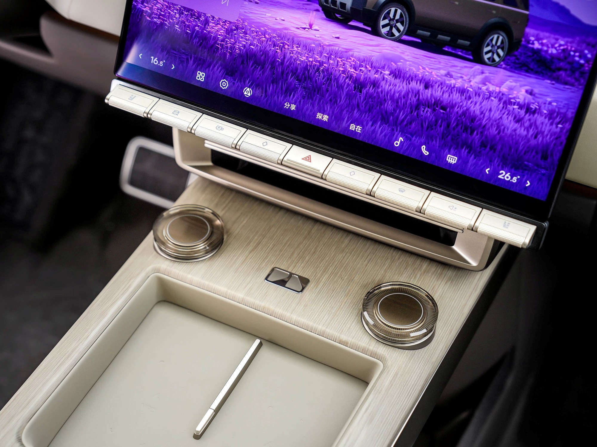 Freelander 8 interior revealed with a 46.3-inch panoramic screen - photo 4