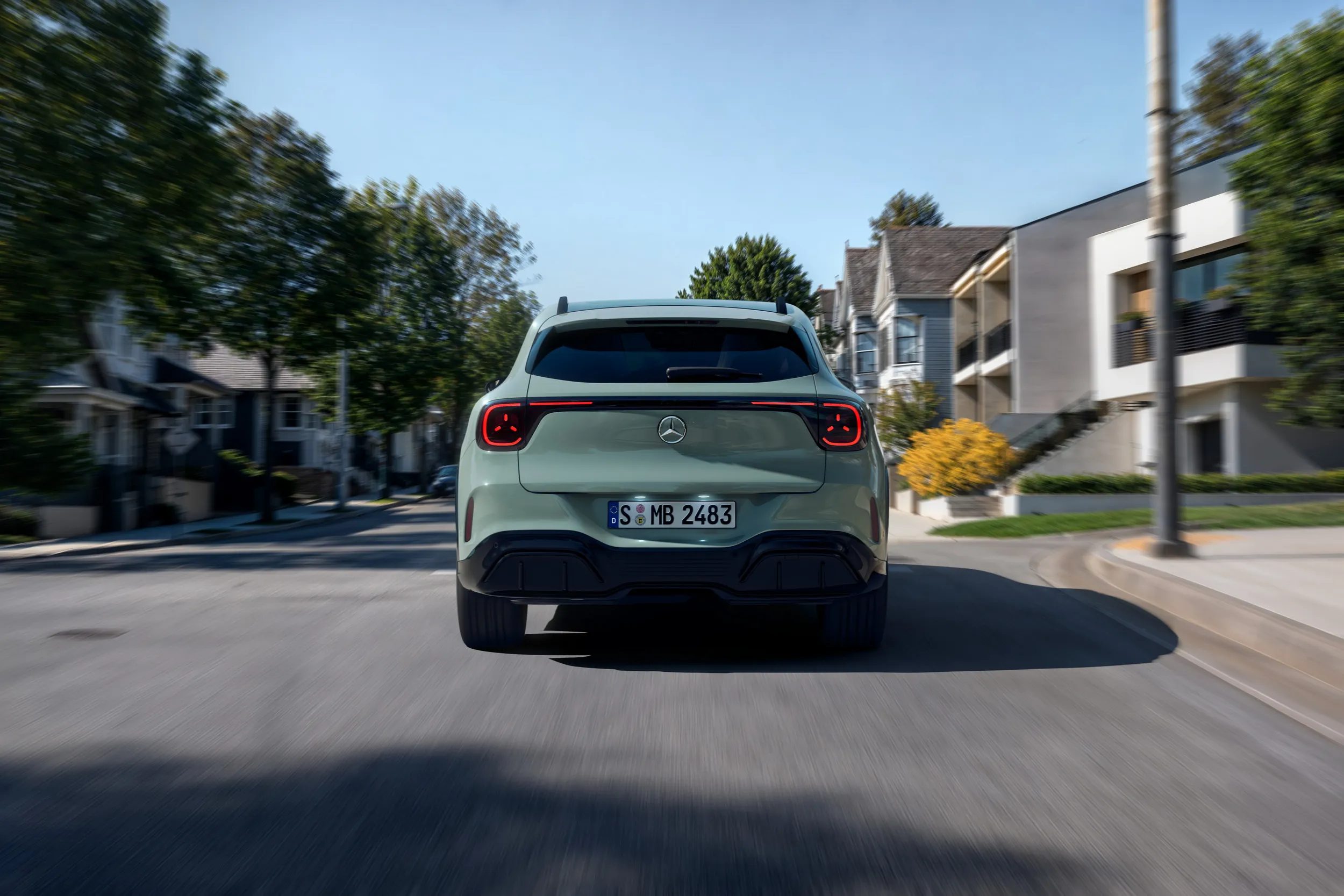 Mercedes-Benz GLA switches to EV for gen three - photo 3