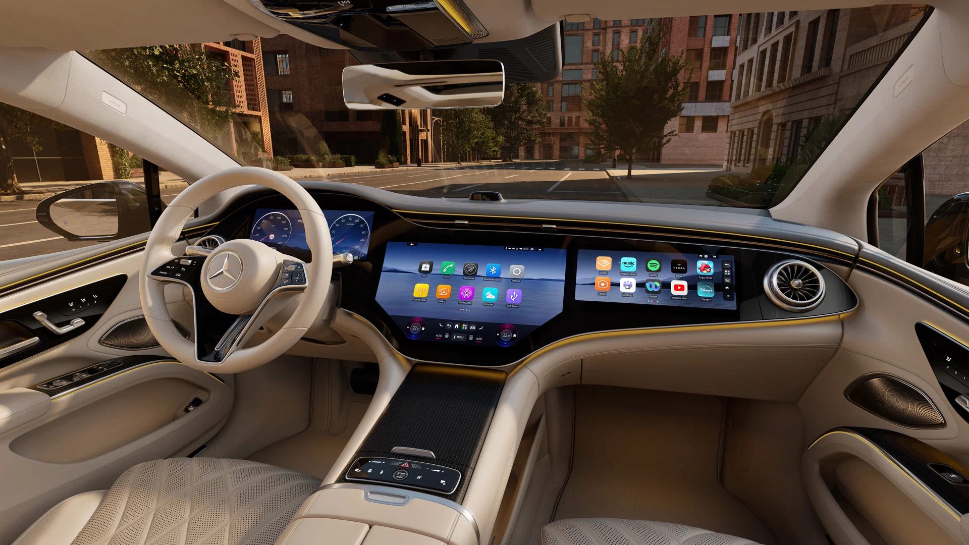 Mercedes-Benz EQS - interior