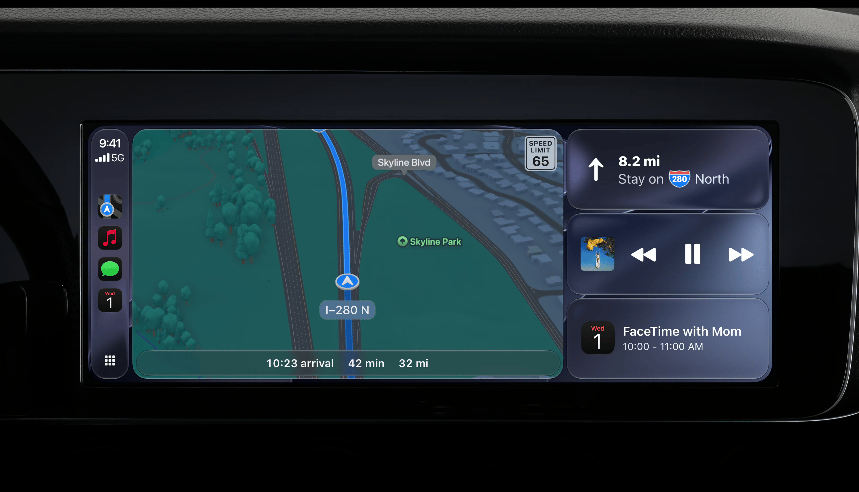 Apple CarPlay in iOS 27: parked video, a new Siri, and a Liquid Glass redesign - photo 2