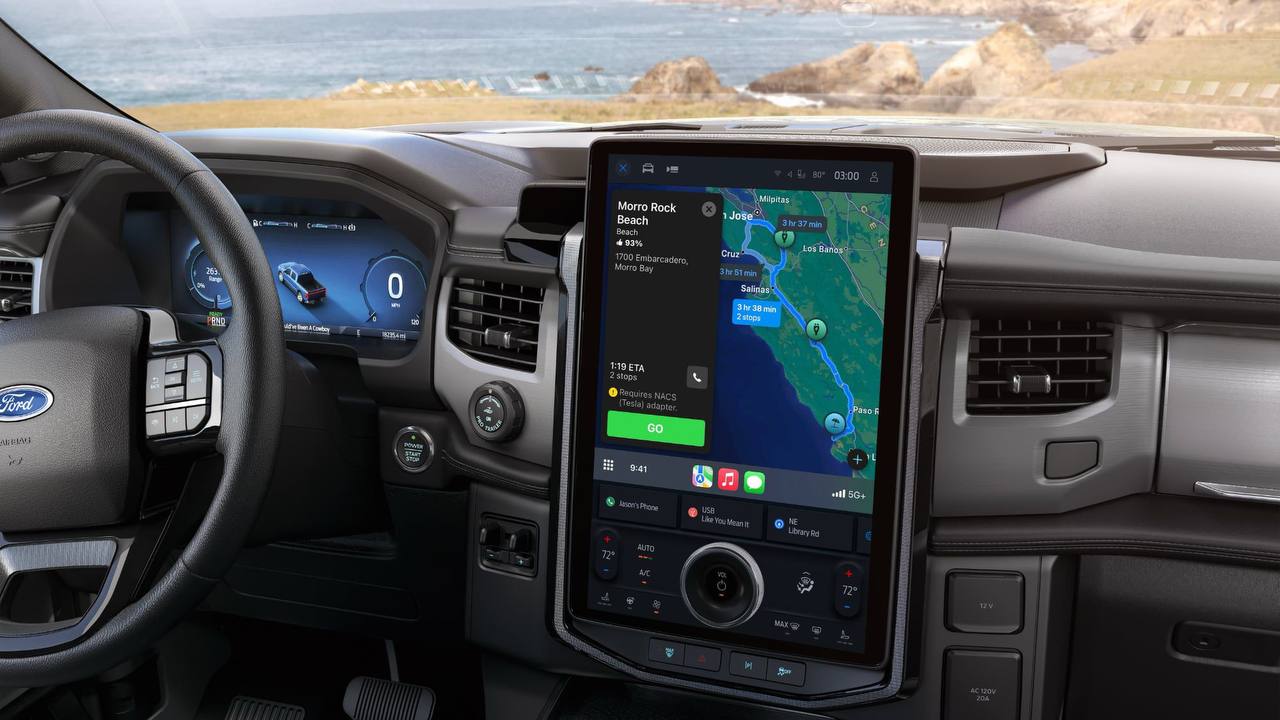 Ford встроит Apple Maps в новую электрическую платформу без привязки к iPhone