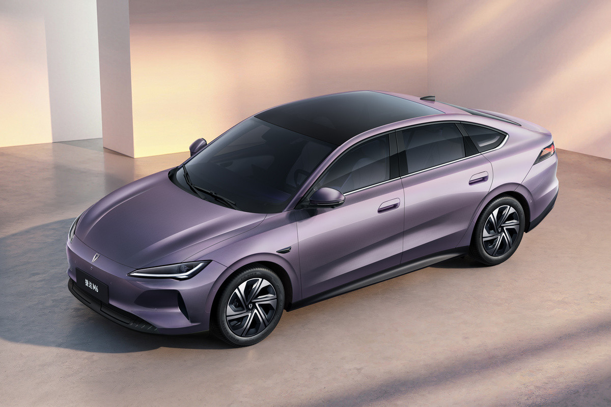 Jetta M6 is Jetta's first electric model