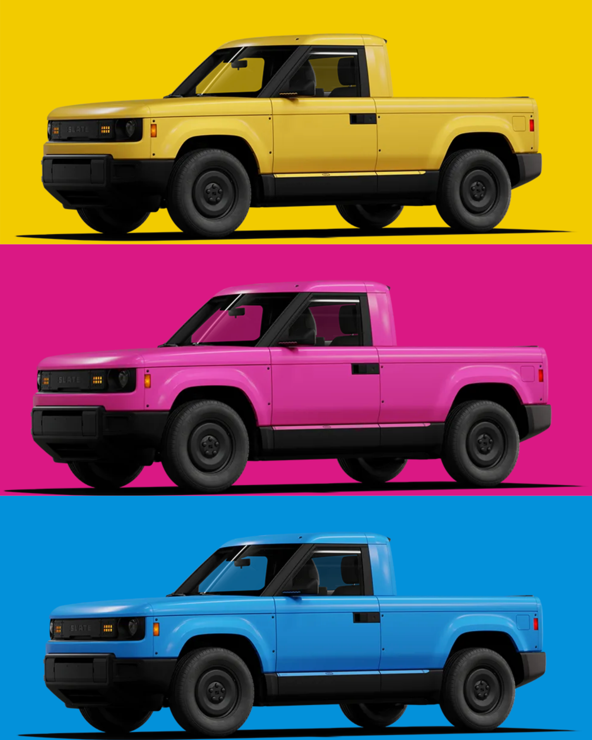 Slate Truck Gets Colorful With Crayola Wraps