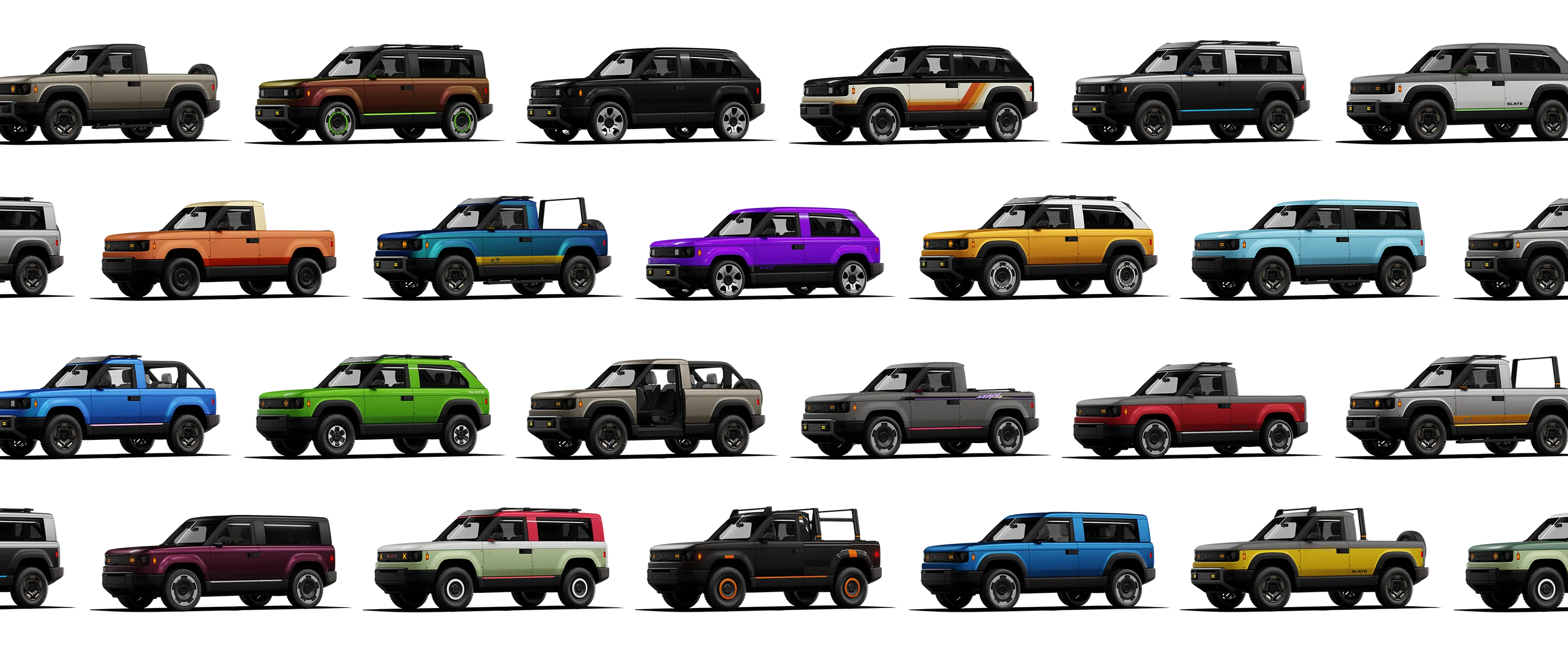 What you get for the $24,950 Slate truck