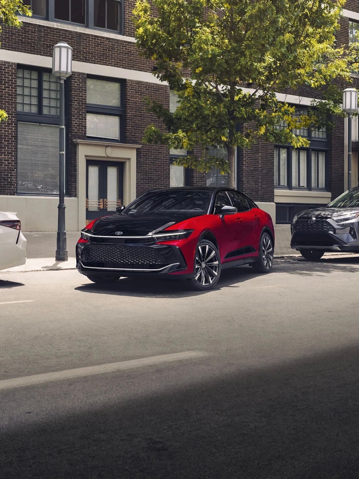 Toyota Previews the Crown Crossover's Redesigned Rear Ahead of a September Refresh