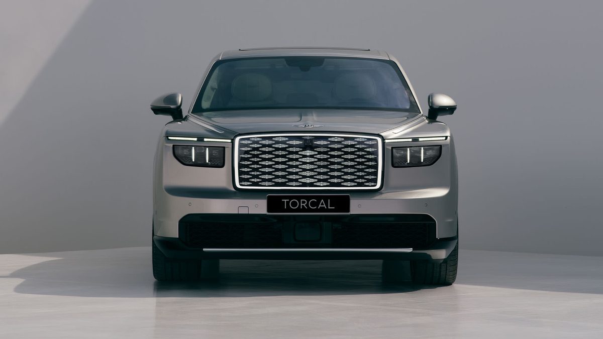 Bentley Torcal front view
