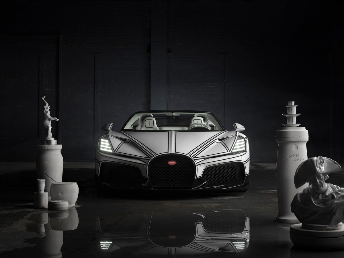 Bugatti W16 Mistral Blanc Éternel