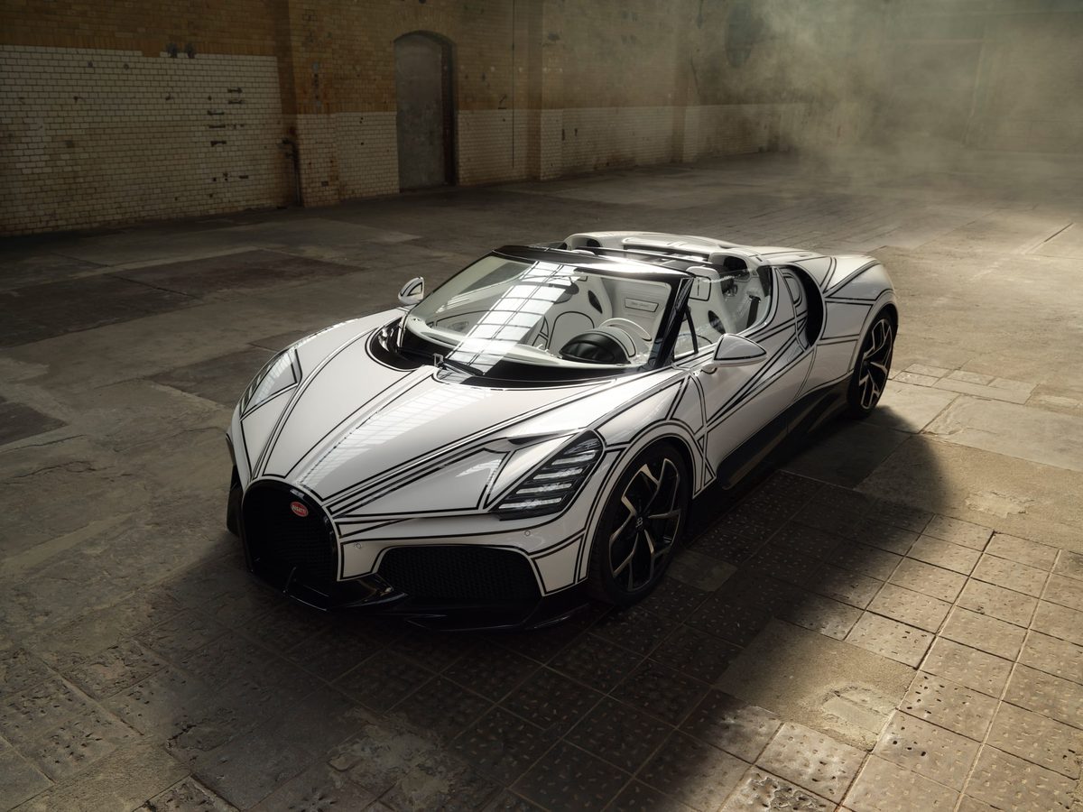 Bugatti W16 Mistral Blanc Éternel - photo 5