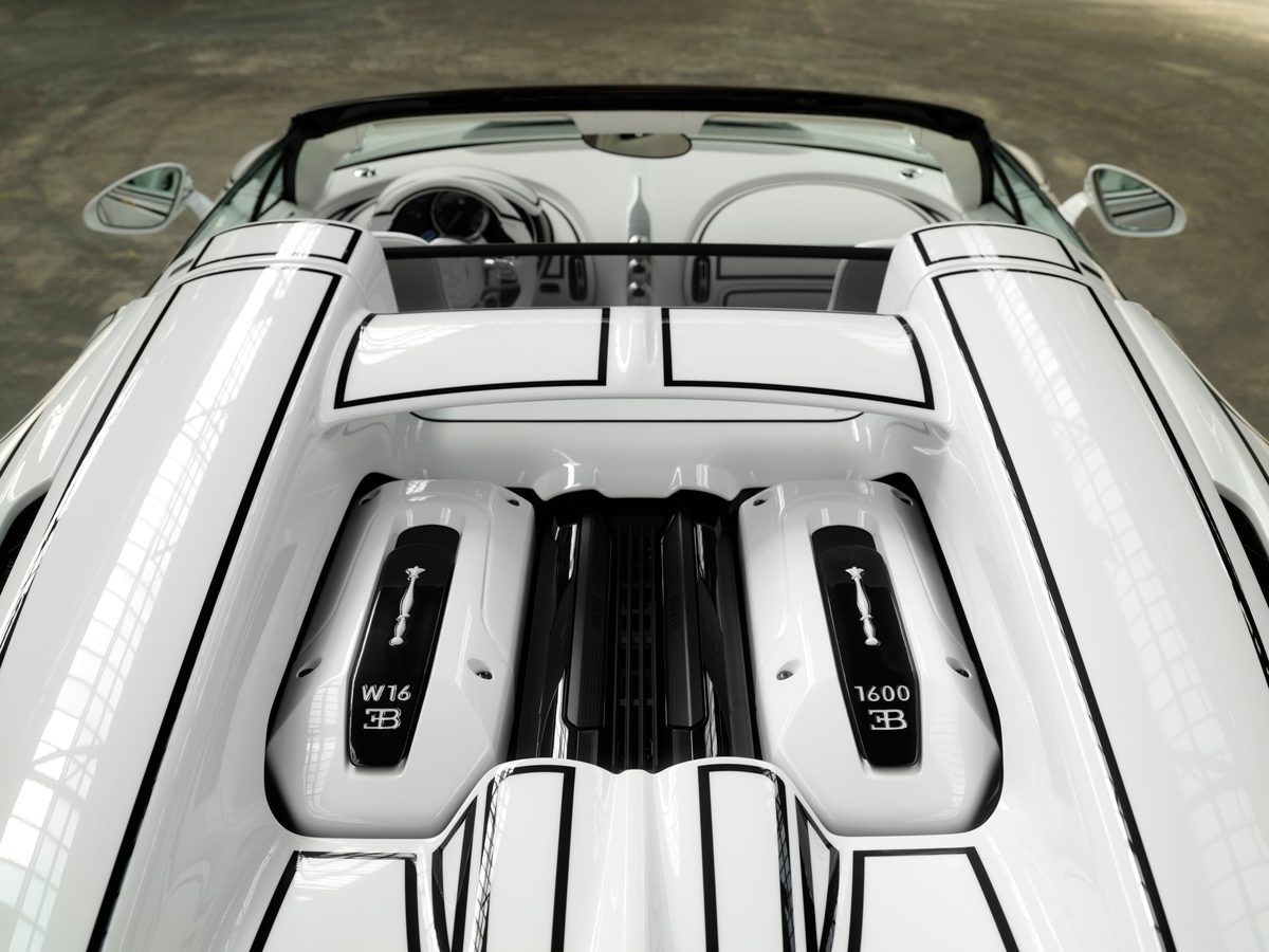 Bugatti W16 Mistral Blanc Éternel - photo 8