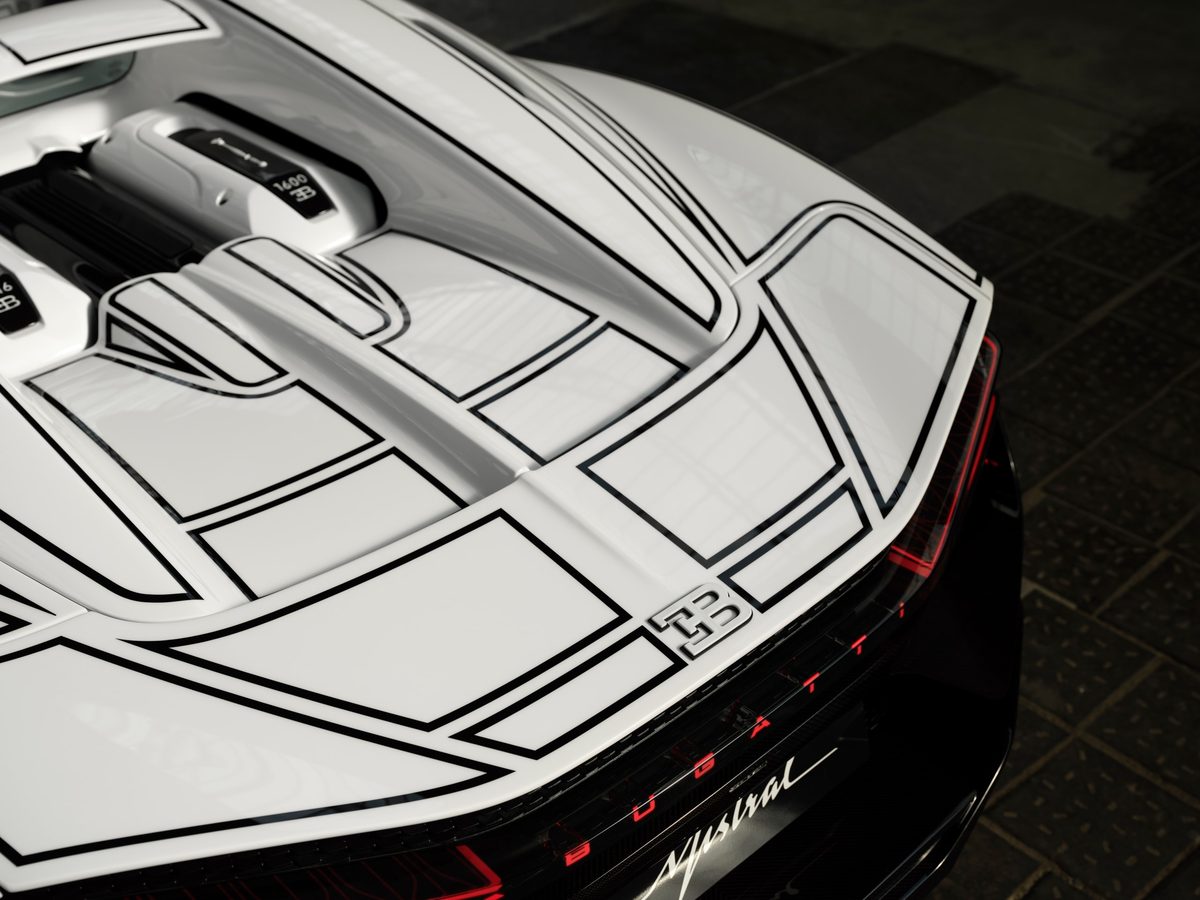 Bugatti W16 Mistral Blanc Éternel - photo 9