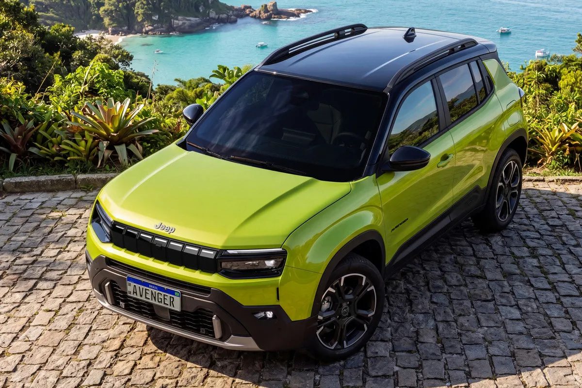 Jeep Avenger Facelift Previewed