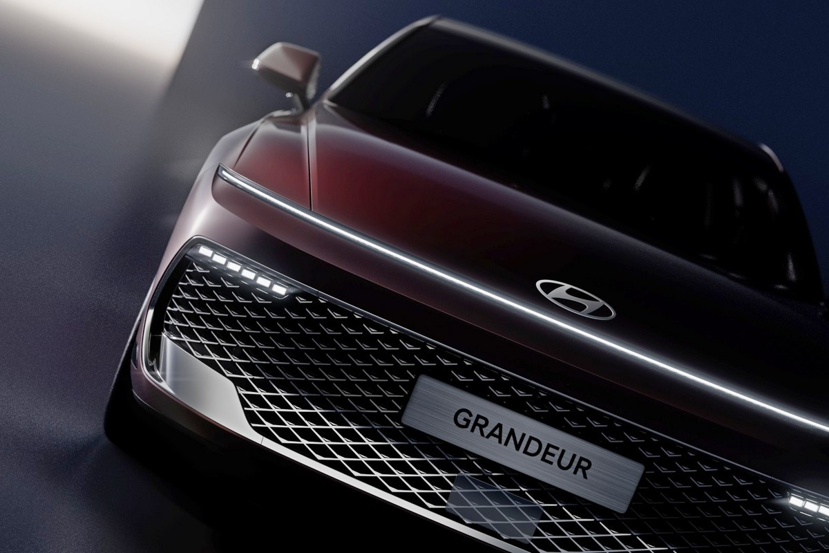 Hyundai Grandeur facelift: new hybrid, Android Automotive, physical climate buttons - orders open