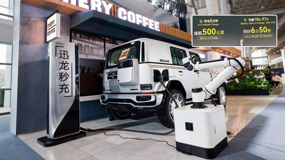 Chery shows 1.44 MW Volt-dragon charging