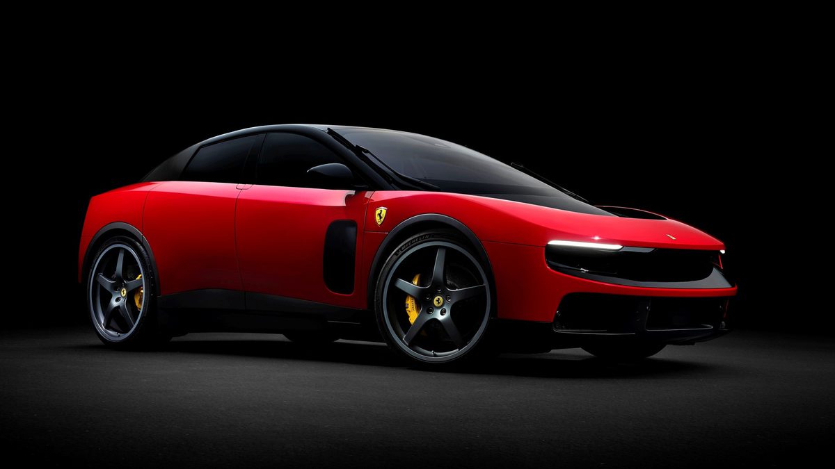 Ferrari Luce: First Electric Ferrari  - 4 Motors, 1,050 hp, Design by Jony Ive - photo 7