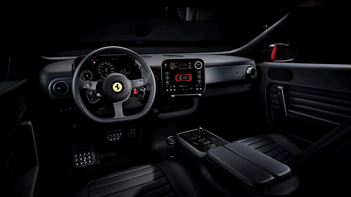 Ferrari Luce: First Electric Ferrari  - 4 Motors, 1,050 hp, Design by Jony Ive - photo 10