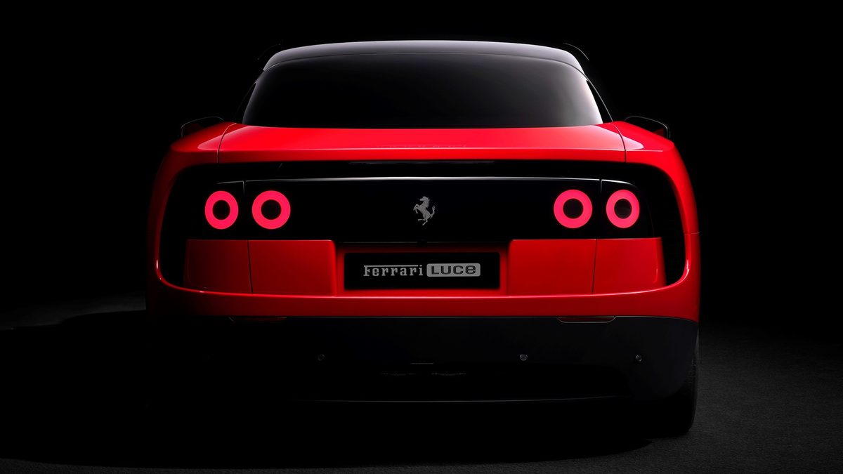 Ferrari Luce: First Electric Ferrari  - 4 Motors, 1,050 hp, Design by Jony Ive - photo 12