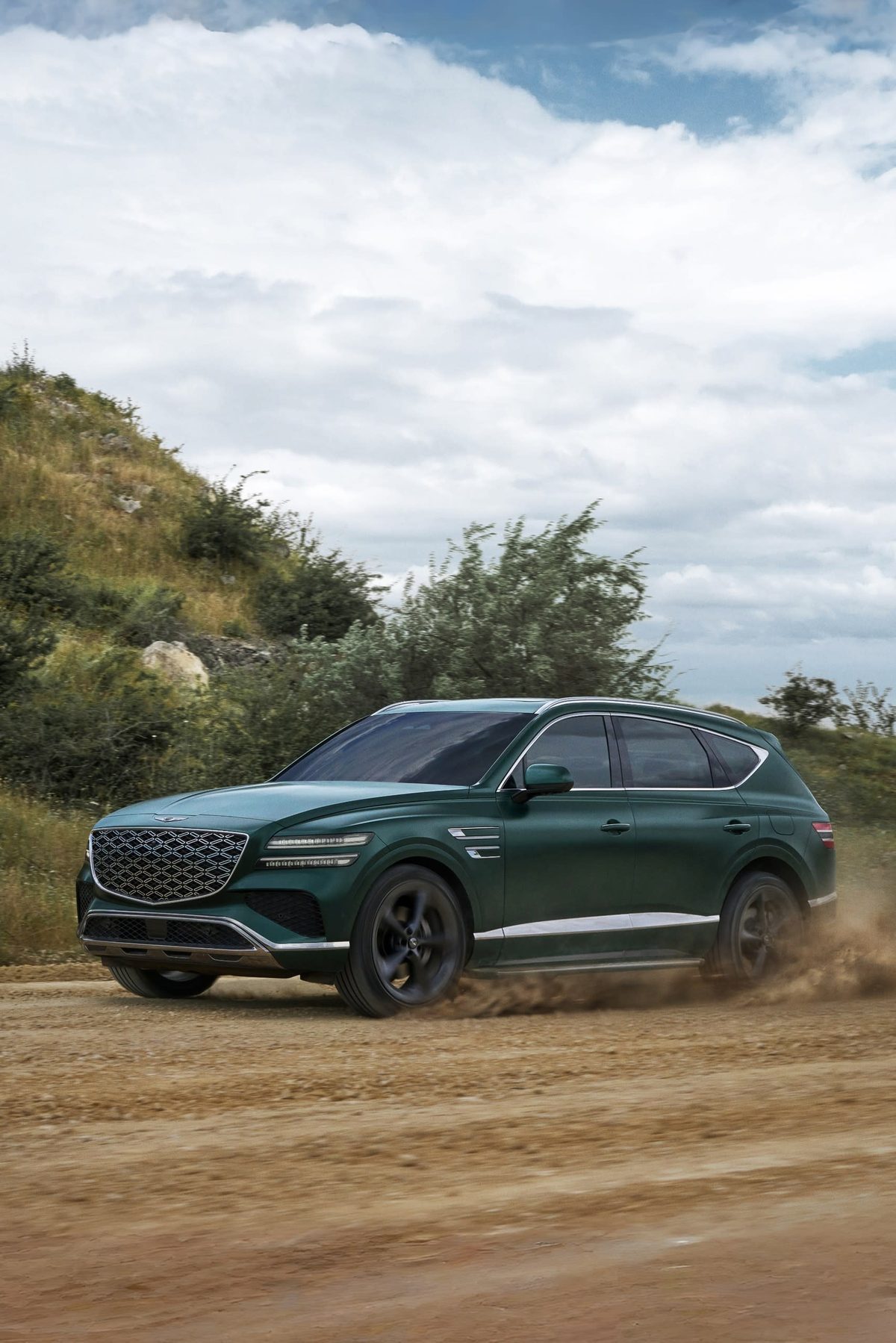 Genesis's first hybrid is a GV80, and not a plug-in