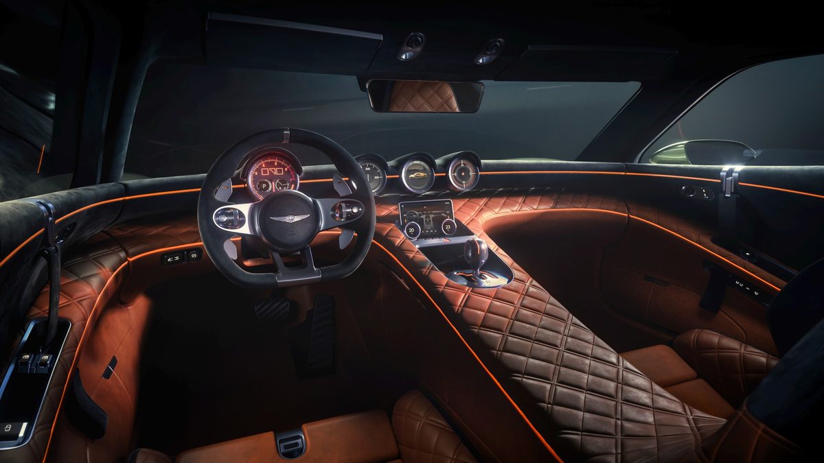 Genesis Magma GT: interior revealed and a GT3 racing concept shown at Le Mans - photo 5
