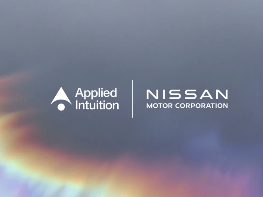 Applied Intuition and Nissan Motor Corporation partnership card