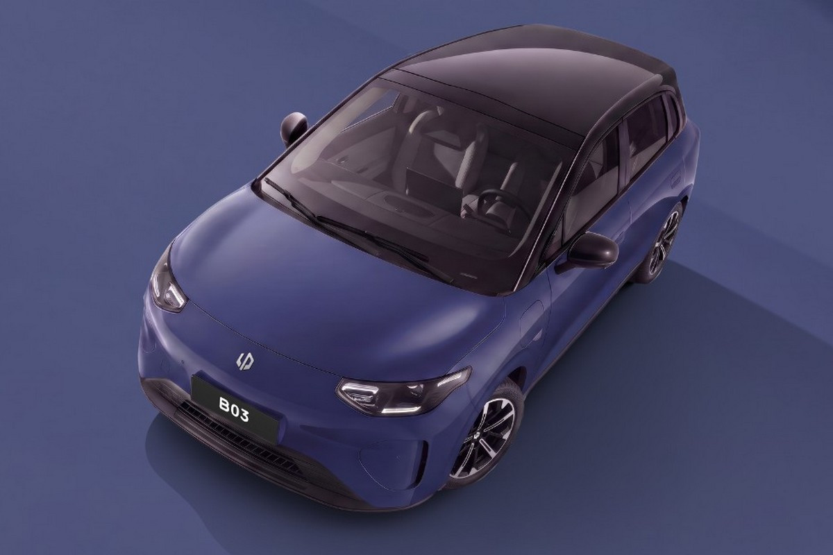 Leapmotor A05: a budget electric hatchback for China, with a European B03 twin - photo 4