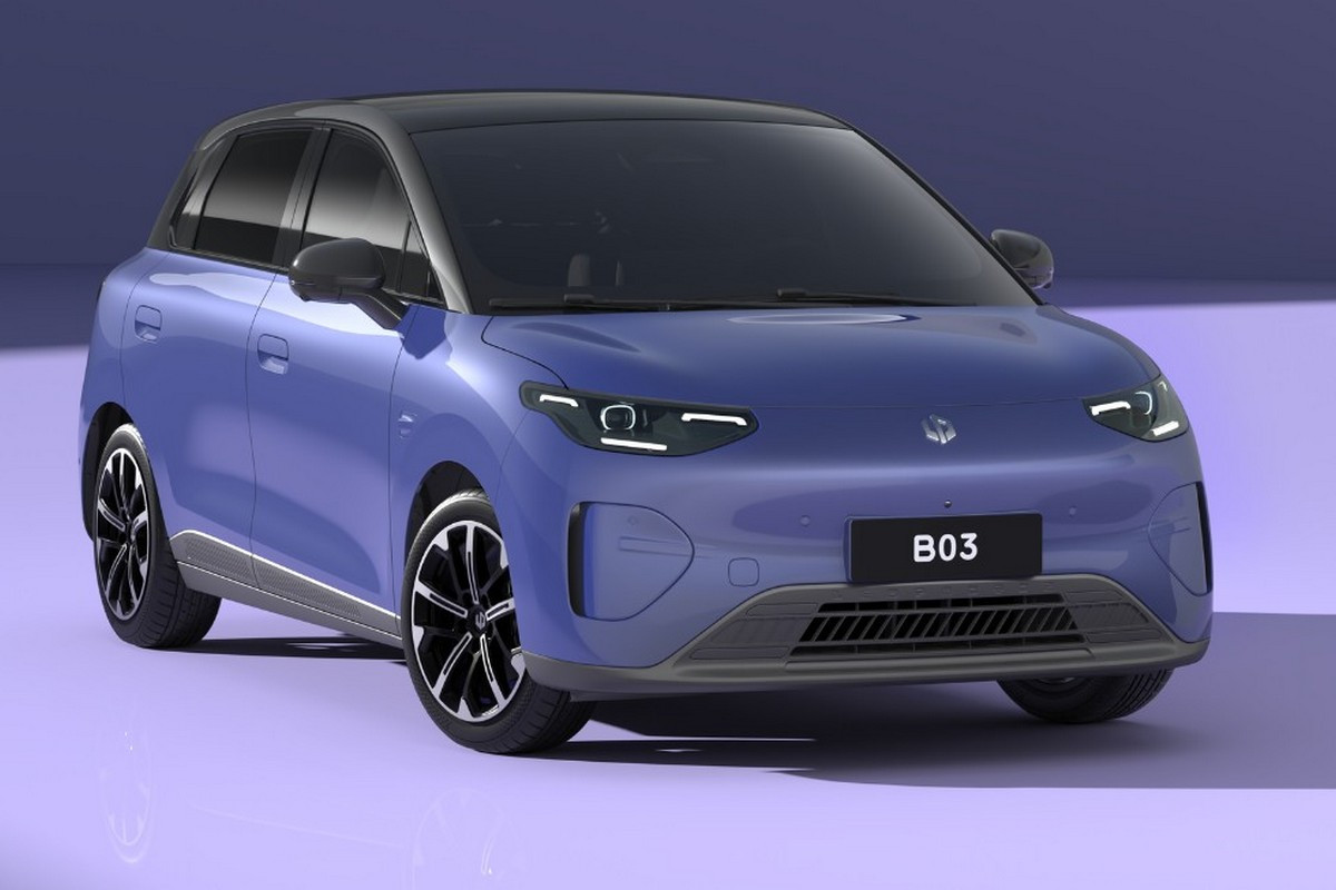 Leapmotor A05: a budget electric hatchback for China, with a European B03 twin - photo 6