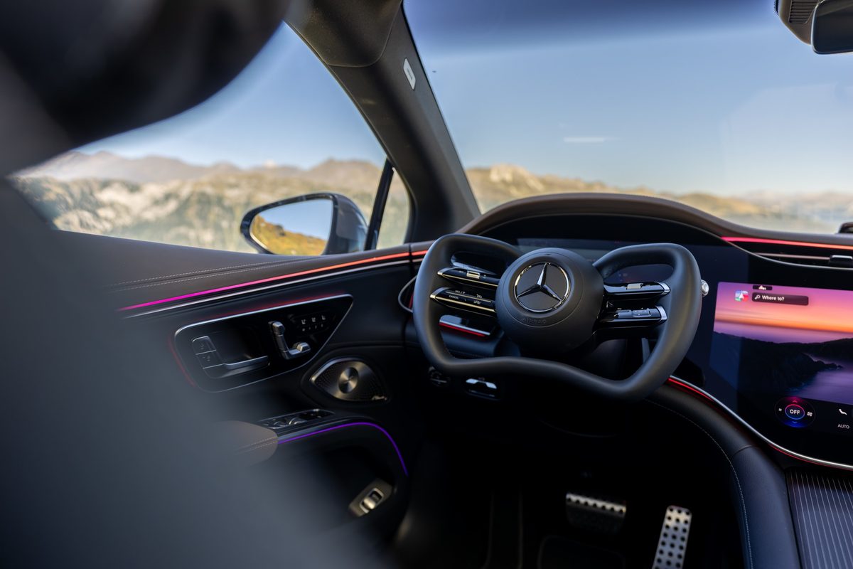 Mercedes opens orders for EQS steer-by-wire