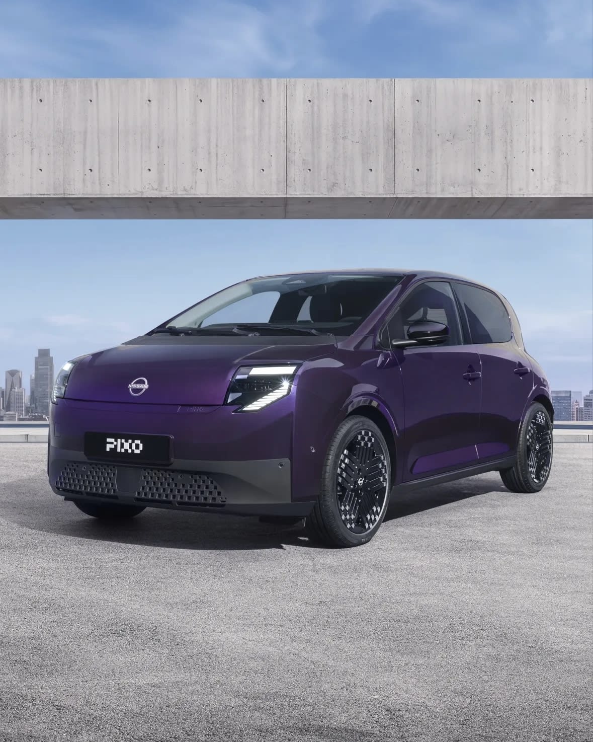 Nissan Pixo is a Renault-built electric city car