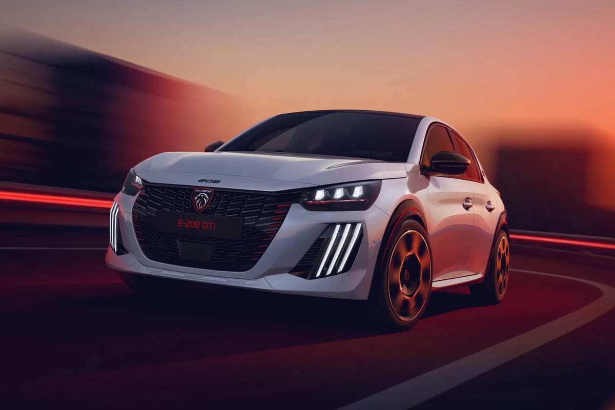 Peugeot E-208 GTi revealed: the GTi badge returns as a 280 hp electric hot hatch