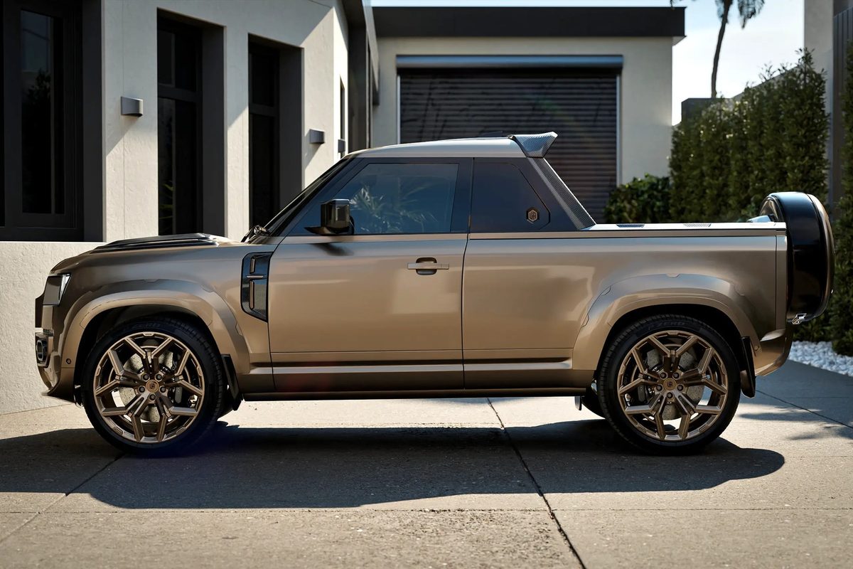 Urban Automotive builds a carbon Defender pickup - photo 6