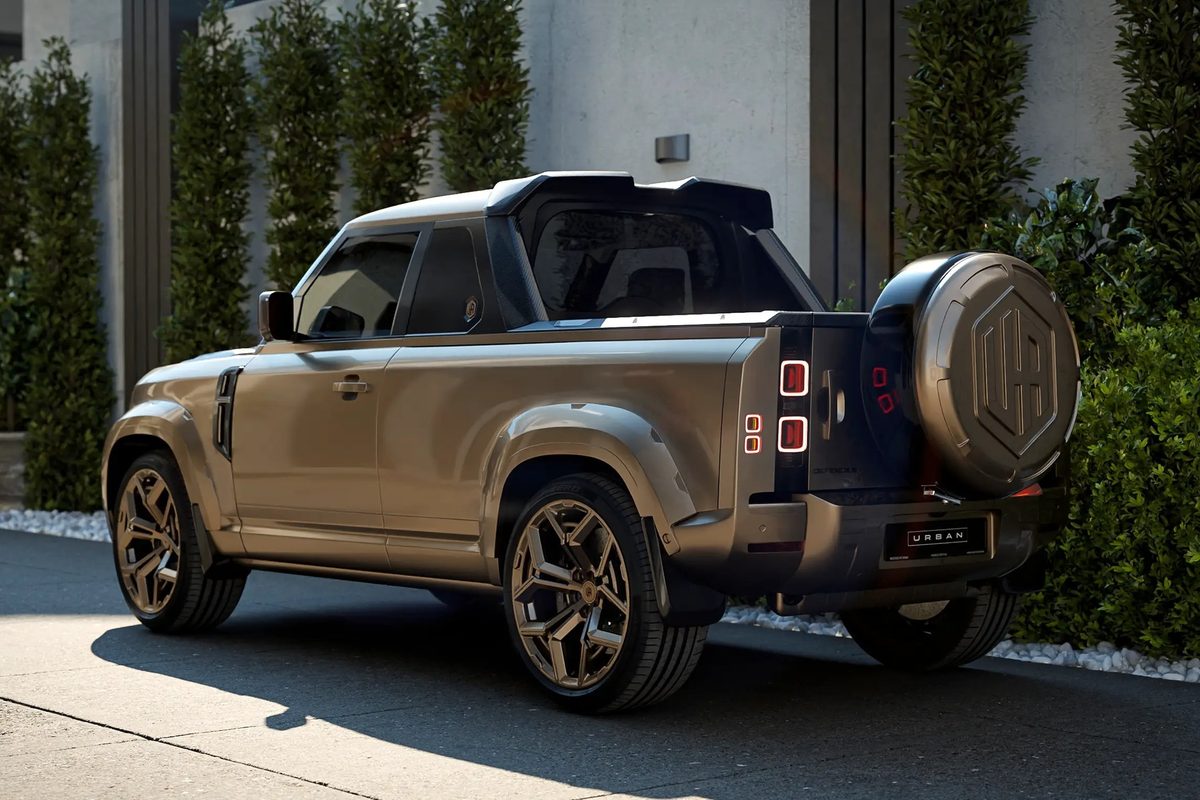 Urban Automotive builds a carbon Defender pickup - photo 11