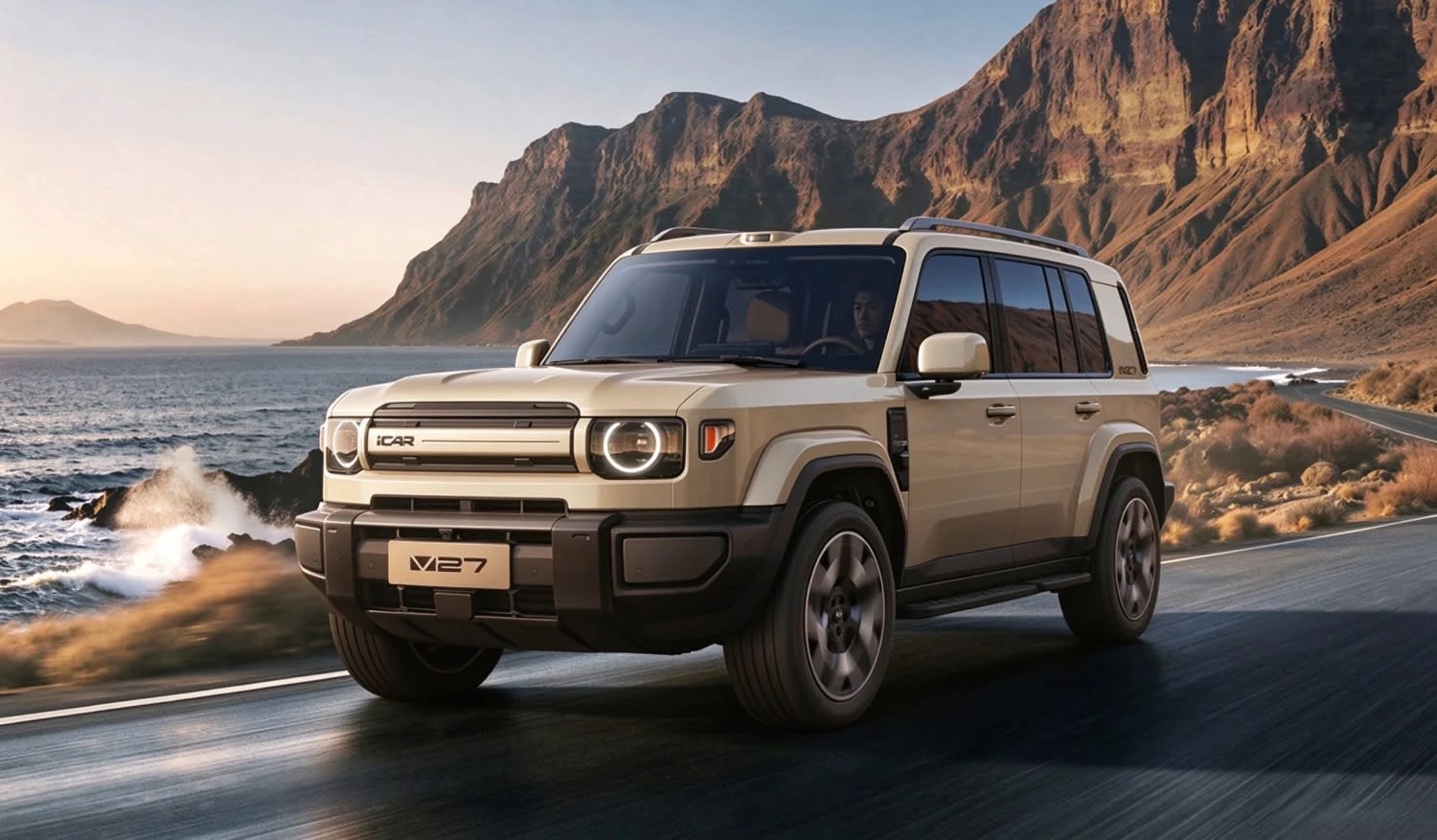iCAUR V27 Long Range: 51.2 kWh battery, 300 km electric