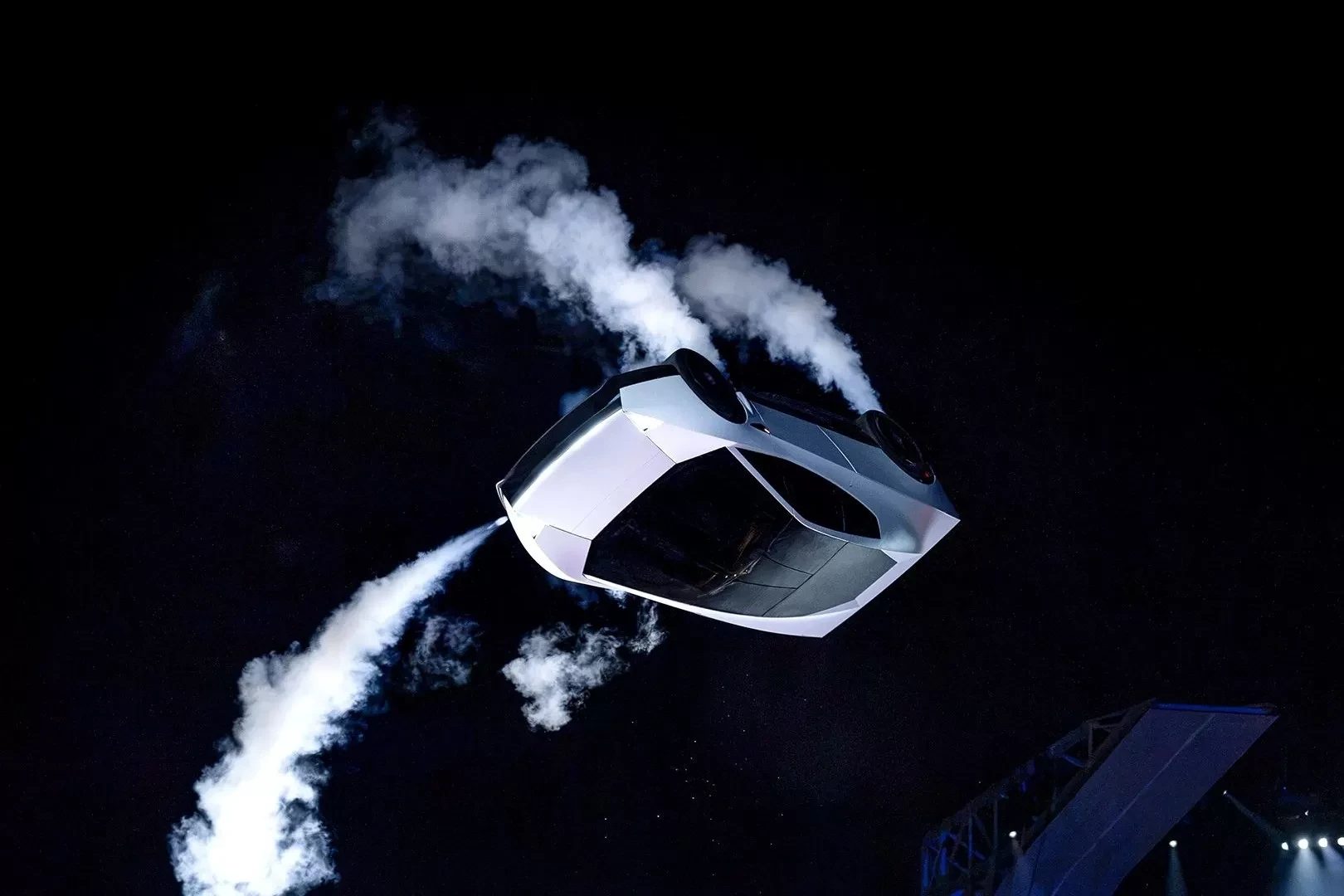 Tesla Roadster takes flight, with production in 2028
