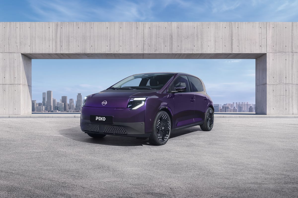 Nissan Pixo is a Renault-built electric city car