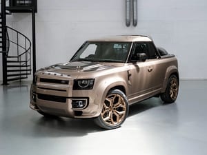 Urban Automotive builds a carbon Defender pickup