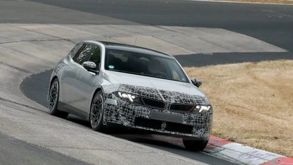 BMW i3 Touring spied at the Nurburgring