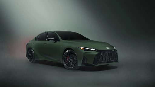 Lexus IS gets a 350-car Envious green package