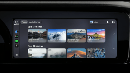 Apple CarPlay in iOS 27: parked video, a new Siri, and a Liquid Glass redesign