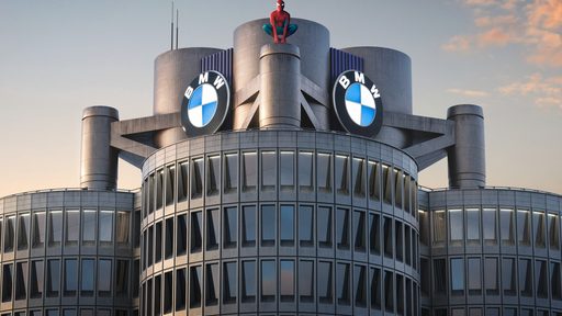 BMW runs Spider-Man ads on owners' screens