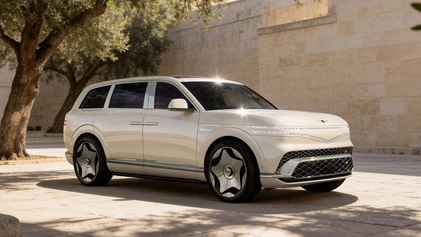 Genesis GV90 puts an airbag in its glass roof
