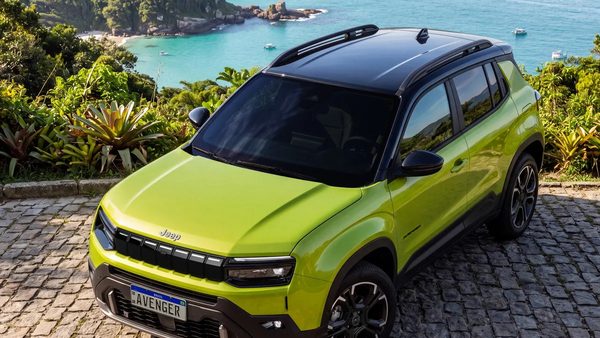 Jeep Avenger Facelift Previewed