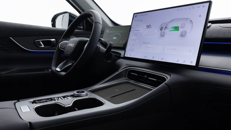 Ebro s800 - interior