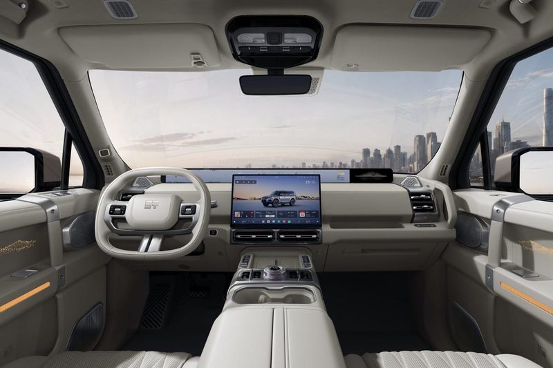 Jetour G700 - interior