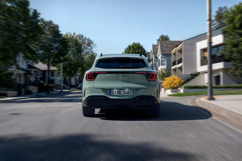 Mercedes-Benz GLA switches to EV for gen three - photo 3