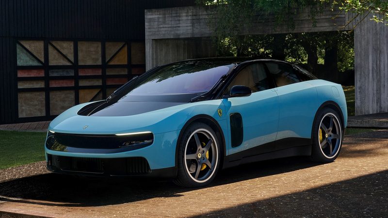 Ferrari Luce: First Electric Ferrari  - 4 Motors, 1,050 hp, Design by Jony Ive - photo 3