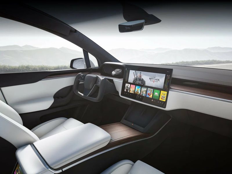 Tesla Model X - interior