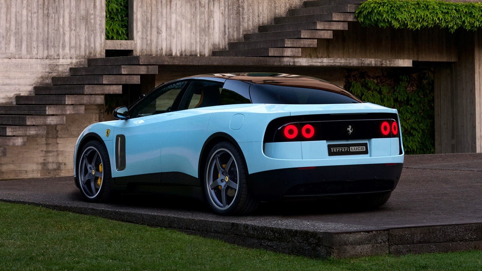 Ferrari Luce: First Electric Ferrari  - 4 Motors, 1,050 hp, Design by Jony Ive - photo 2